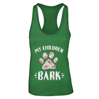 My Children Bark Dog Mom Mommy Mothers Day T-Shirt & Tank Top | Teecentury.com