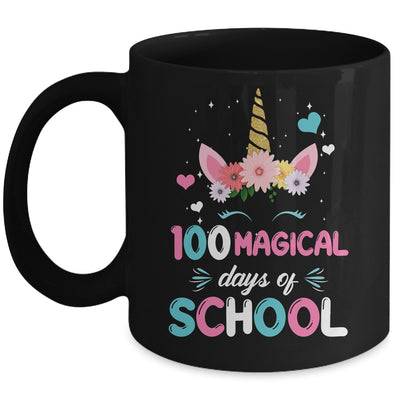 100Th Day Of Kindergarten For Girls 100 Magical Days Mug | teecentury