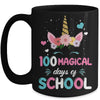 100Th Day Of Kindergarten For Girls 100 Magical Days Mug | teecentury