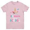 100Th Day Of Kindergarten For Girls 100 Magical Days Youth Shirt | teecentury