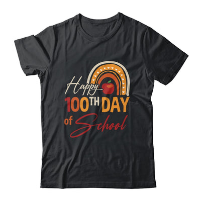 100Th Day Of School Teacher Rainbow 100 Days Of School Shirt & Hoodie | teecentury