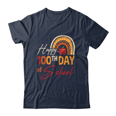 100Th Day Of School Teacher Rainbow 100 Days Of School Shirt & Hoodie | teecentury
