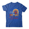 100Th Day Of School Teacher Rainbow 100 Days Of School Shirt & Hoodie | teecentury
