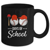 100 Days Of School Baseball Teacher Kids 100th Day Of School Mug Coffee Mug | Teecentury.com
