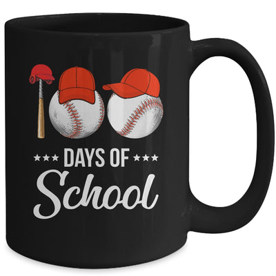 100 Days Of School Baseball Teacher Kids 100th Day Of School Mug Coffee Mug | Teecentury.com