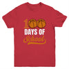 100 Days Of School Basketball Player Boy Girl Youth Shirt | teecentury