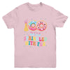 100 Days Of School Girls Kindergarten Preschool Donut Lovers Youth Shirt | teecentury