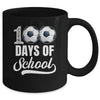 100 Days Of School Soccer Player Boy Girl Mug | teecentury