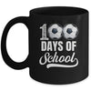 100 Days Of School Soccer Player Boy Girl Mug | teecentury