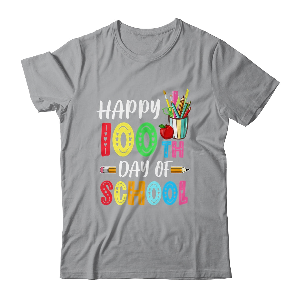 100 Days Of School Teacher And Student Shirt & Hoodie | teecentury