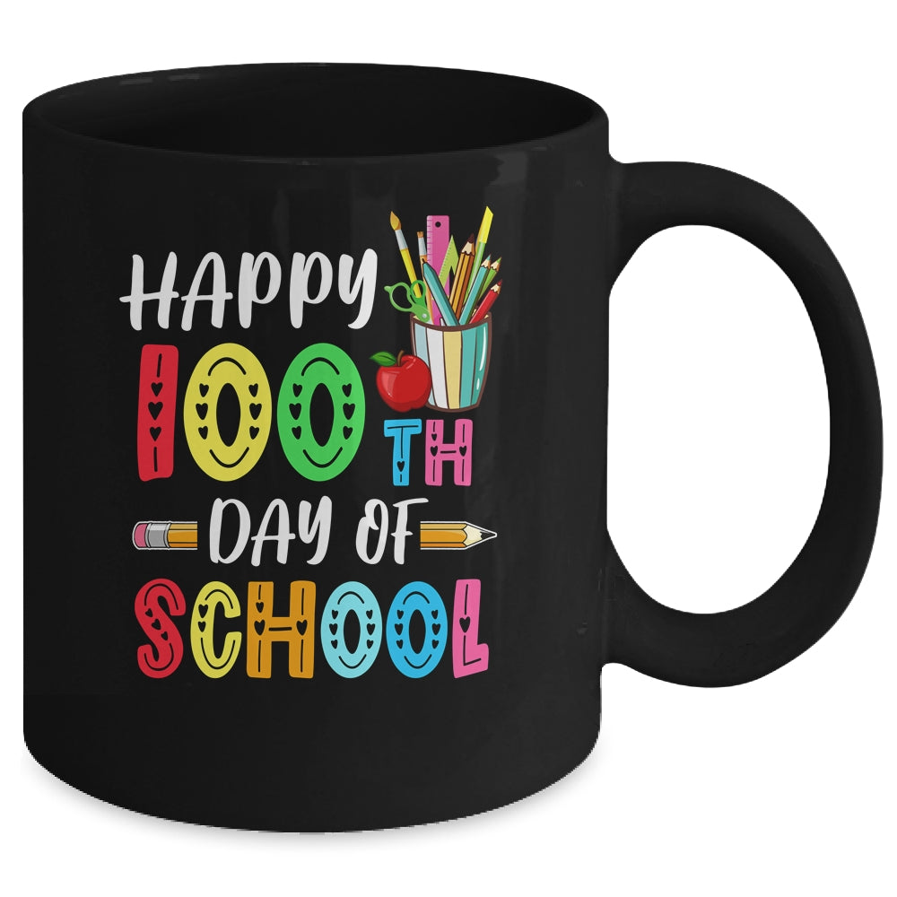 100 Days Of School Teacher And Student Mug | teecentury
