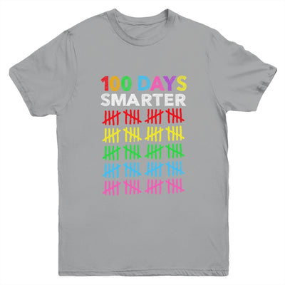100 Days Smarter Happy 100th Day Of School Student Teacher Youth Youth Shirt | Teecentury.com