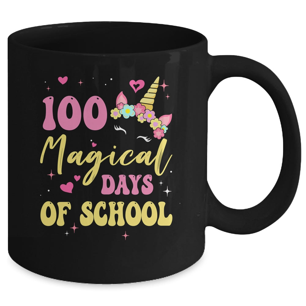 100 Magical Days 100Th Day Of Kindergarten For Girls Mug | teecentury