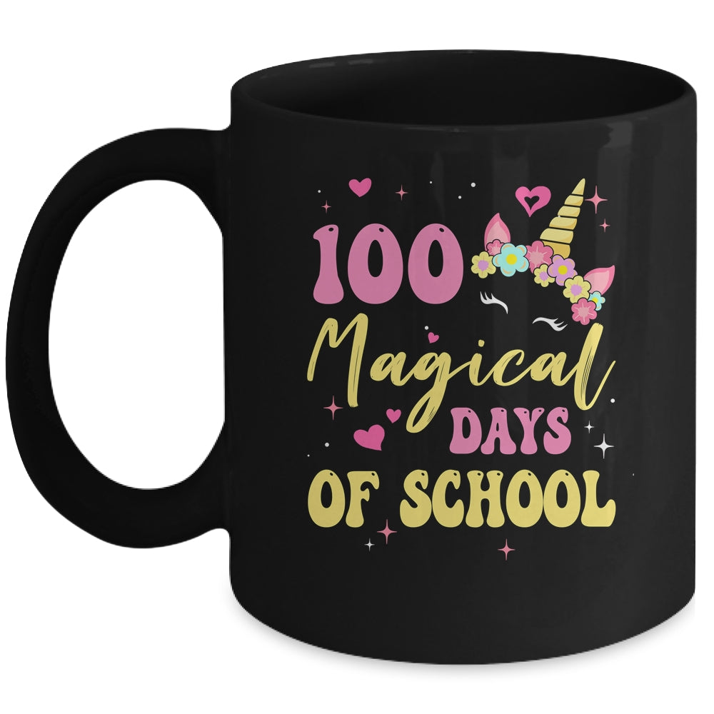 100 Magical Days 100Th Day Of Kindergarten For Girls Mug | teecentury