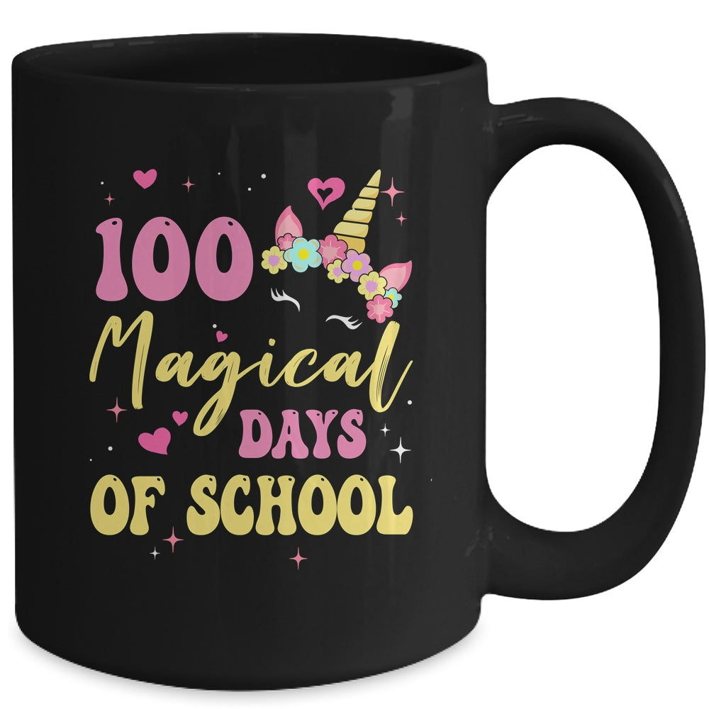 100 Magical Days 100Th Day Of Kindergarten For Girls Mug | teecentury