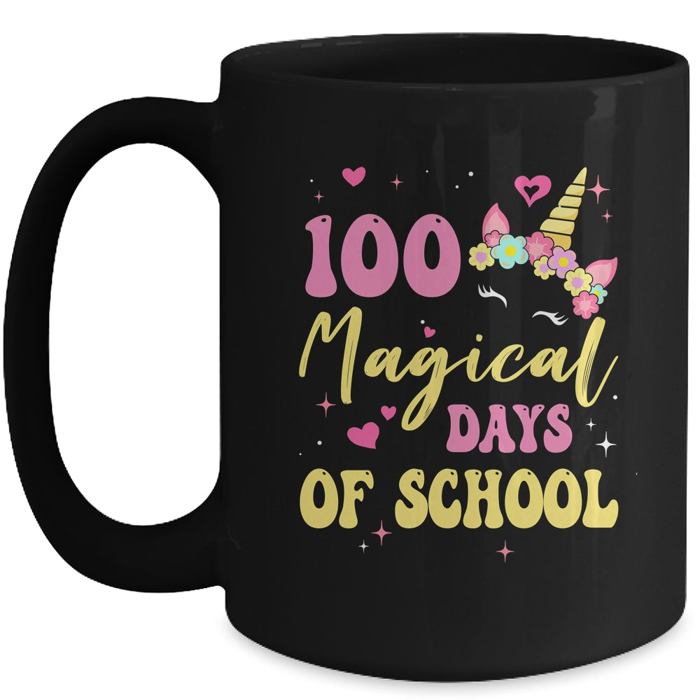 100 Magical Days 100Th Day Of Kindergarten For Girls Mug | teecentury