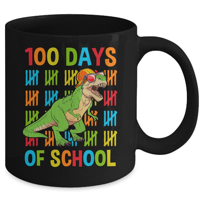 100th Day Of School Dinosaur T-Rex Mug | teecentury