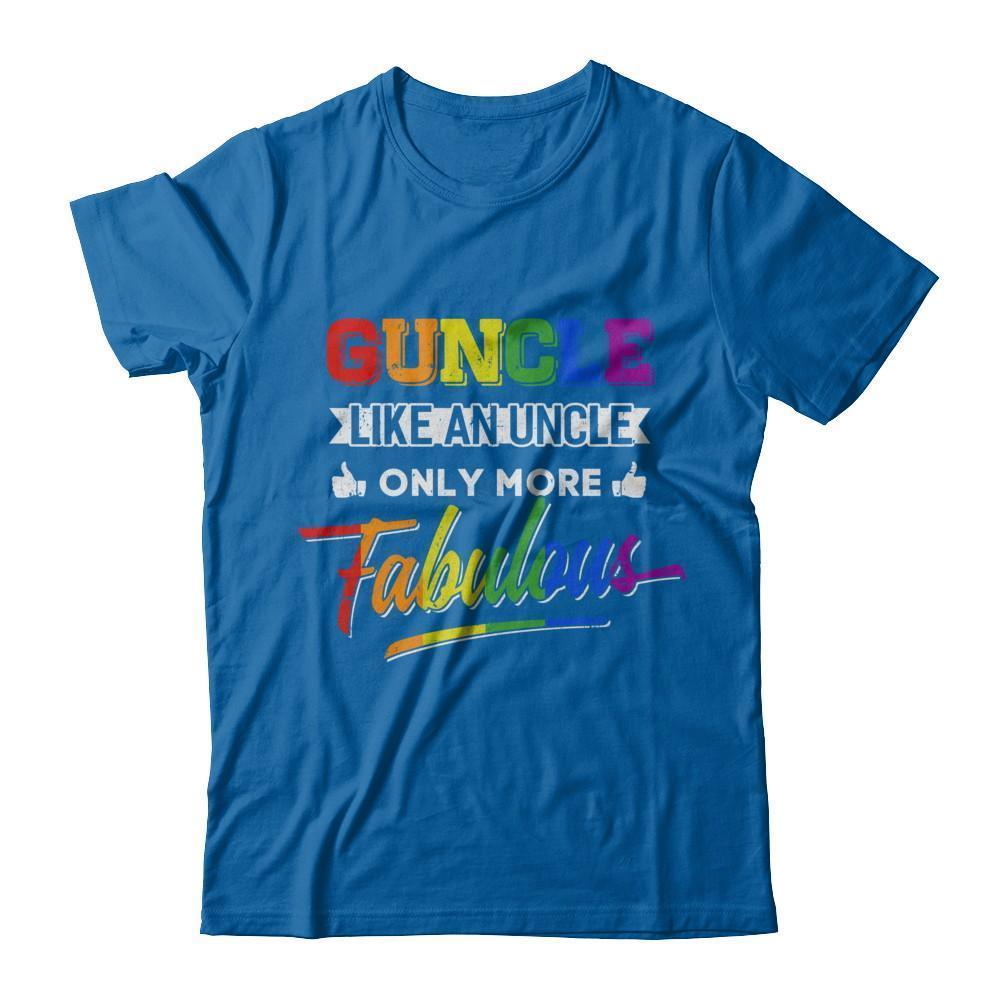 Guncle Gay Uncle More Fabulous Lgbt Rainbow T-Shirt & Hoodie | Teecentury.com