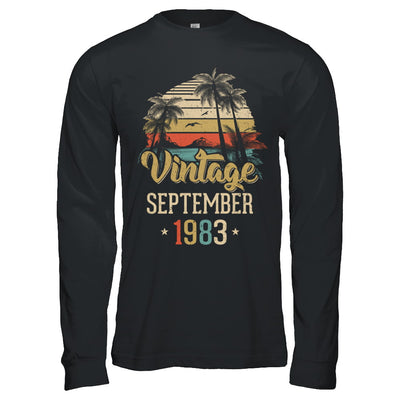 Retro Classic Vintage September 1983 39th Birthday Gift T-Shirt & Hoodie | Teecentury.com