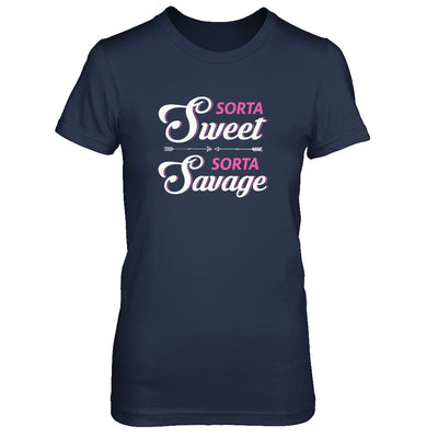 Sorta Sweet Sorta Savage T-Shirt & Tank Top | Teecentury.com