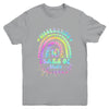 10 Years Of Being Awesome 10th Birthday Girl Tie Dye Youth Shirt | teecentury