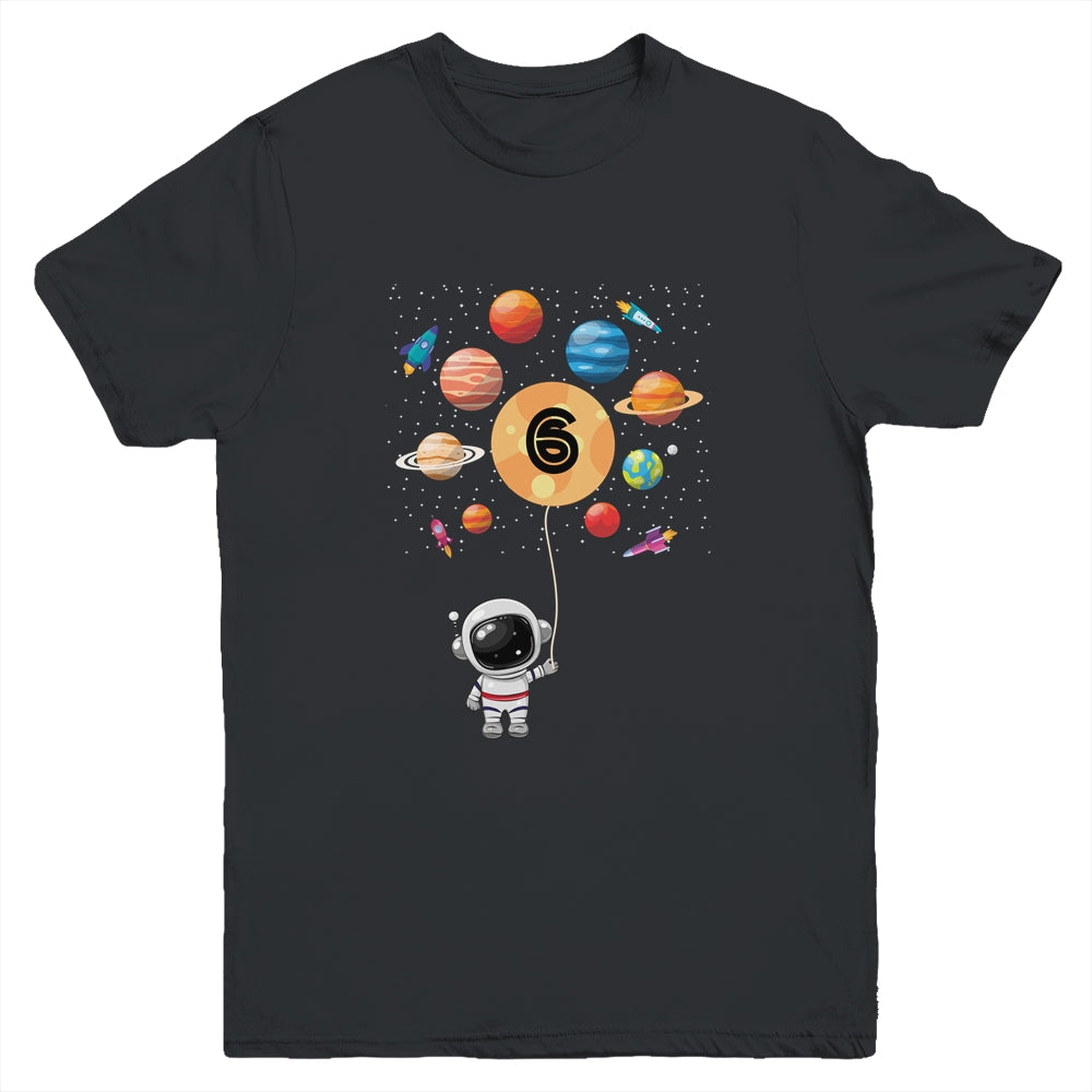 10 Years Old Birthday Boy Girl Gifts Astronaut 10th Birthday Youth Youth Shirt | Teecentury.com