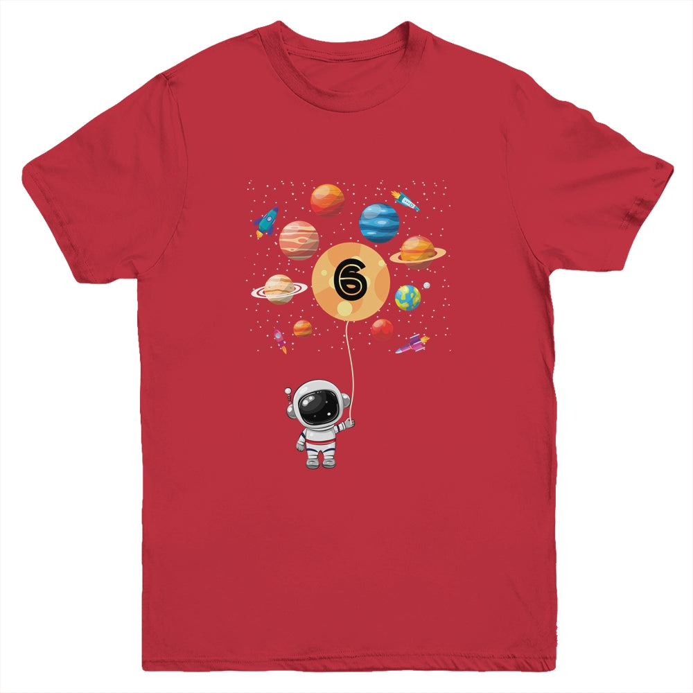 10 Years Old Birthday Boy Girl Gifts Astronaut 10th Birthday Youth Youth Shirt | Teecentury.com