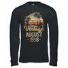 Retro Classic Vintage August 1998 24th Birthday Gift T-Shirt & Hoodie | Teecentury.com