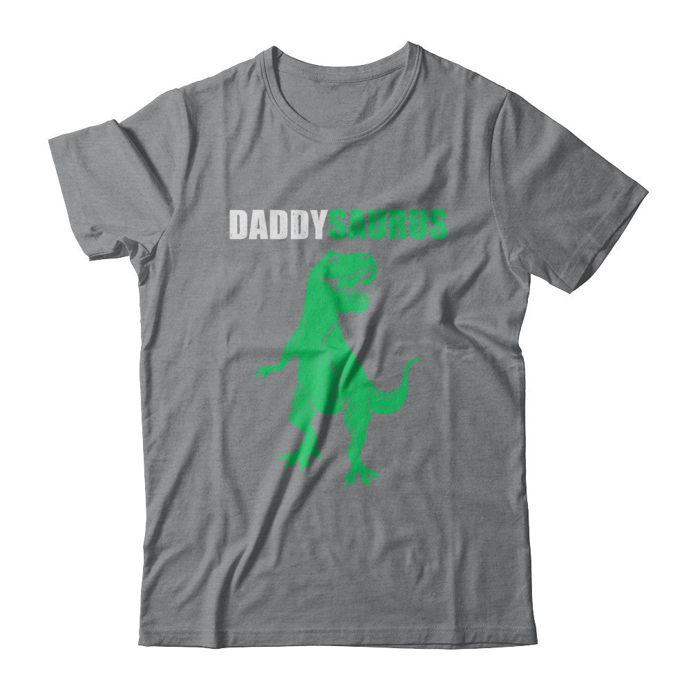 Daddysaurus Funny Dinosaur First Time Dad Fathers Day T-Shirt & Hoodie | Teecentury.com