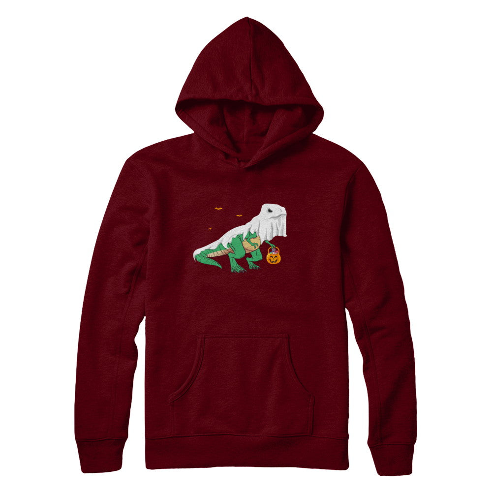 Halloween T Rex Dinosaur Ghost Trick Or Treat T-Shirt & Hoodie | Teecentury.com