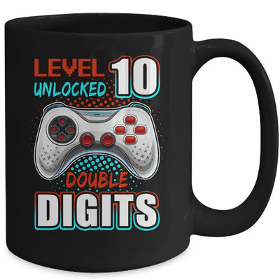 10th Birthday For Boys Double Digits 10 Year Old Gamer Mug Coffee Mug | Teecentury.com