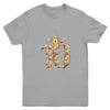 10th Birthday Girl 10 Years Old Awesome Unicorn Flower Youth Youth Shirt | Teecentury.com