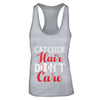 Catcher Hair Don't Care Baseball T-Shirt & Tank Top | Teecentury.com