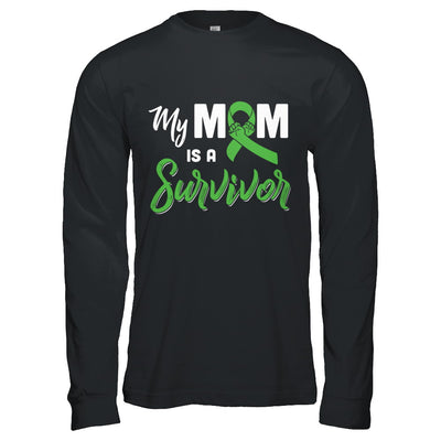 My Mom Is A Survivor Lymphoma Son Daughter T-Shirt & Hoodie | Teecentury.com