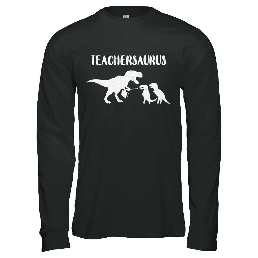 Teacher Funny Teachersaurus Dinosaur T-Shirt & Hoodie | Teecentury.com
