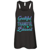 Grateful Thankful Blessed Thanksgiving T-Shirt & Tank Top | Teecentury.com