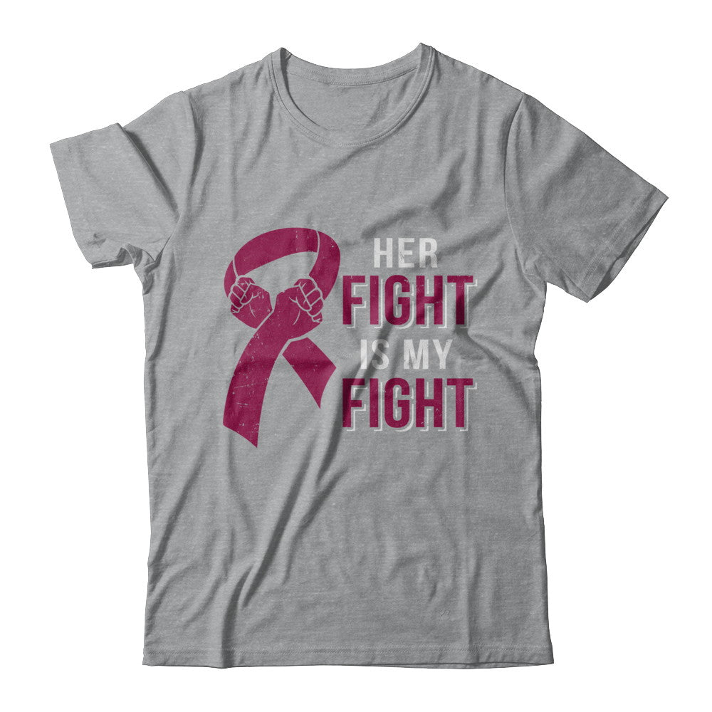 Her Fight Is My Fight Multiple Myeloma Awareness T-Shirt & Hoodie | Teecentury.com