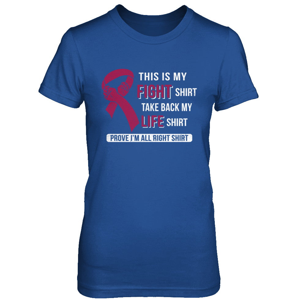 This Is My Fight Multiple Myeloma Awareness T-Shirt & Hoodie | Teecentury.com