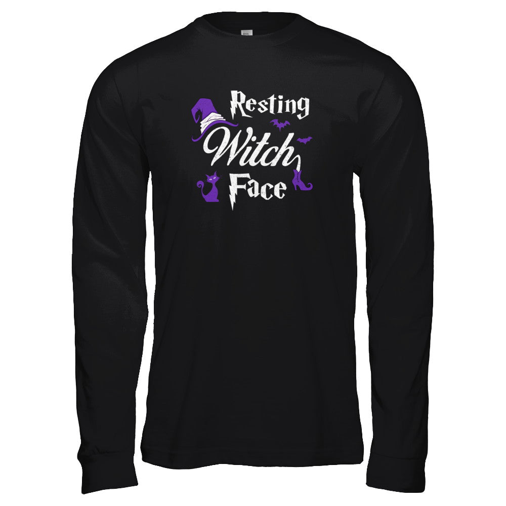 Halloween Resting Witch Face Witches T-Shirt & Tank Top | Teecentury.com