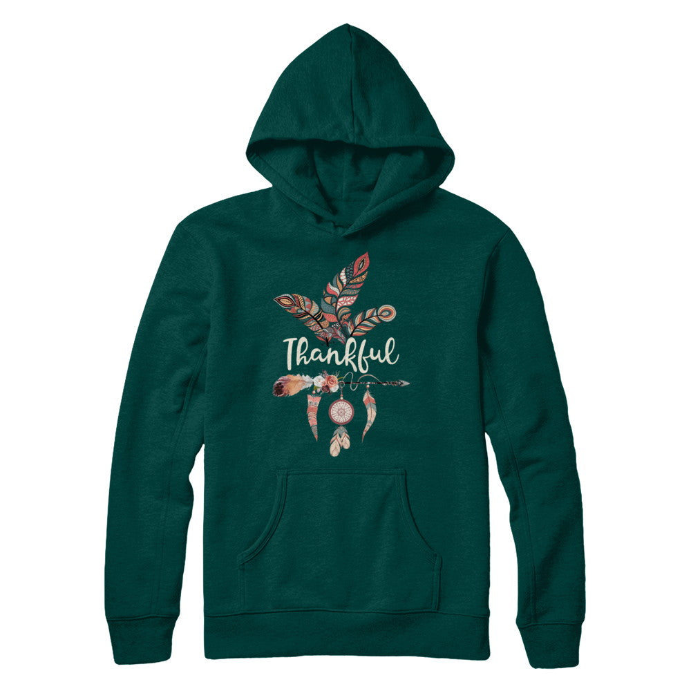 Thankful Feather And Arrow Fall Vintage Thanksgiving T-Shirt & Sweatshirt | Teecentury.com