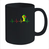 Black Pride Power Fist Heartbeat Strong Together Mug Coffee Mug | Teecentury.com
