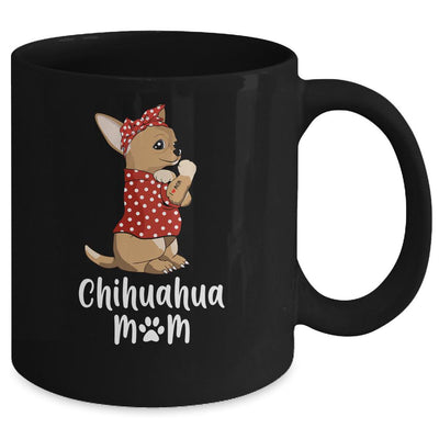 I Love Mom Chihuahua Mom Dog Lover Gifts Mug Coffee Mug | Teecentury.com