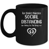 We Didn't Social Distance Funny Pregnancy Reveal Party Mug Coffee Mug | Teecentury.com