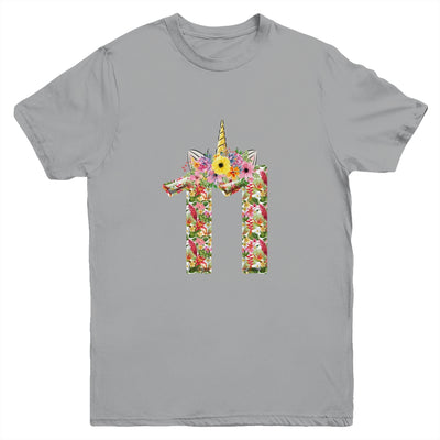 11th Birthday Girl 11 Years Old Awesome Unicorn Flower Youth Youth Shirt | Teecentury.com