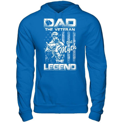 Dad The Veteran The Myth The Legend T-Shirt & Hoodie | Teecentury.com