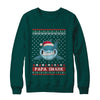 Santa Hat Papa Shark Ugly Christmas Sweater T-Shirt & Sweatshirt | Teecentury.com