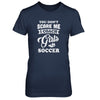 You Don't Scare Me I Coach Girls Soccer T-Shirt & Tank Top | Teecentury.com