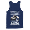 A Best Friend He Sent Me My Grandson & Angel Granddaughter T-Shirt & Hoodie | Teecentury.com