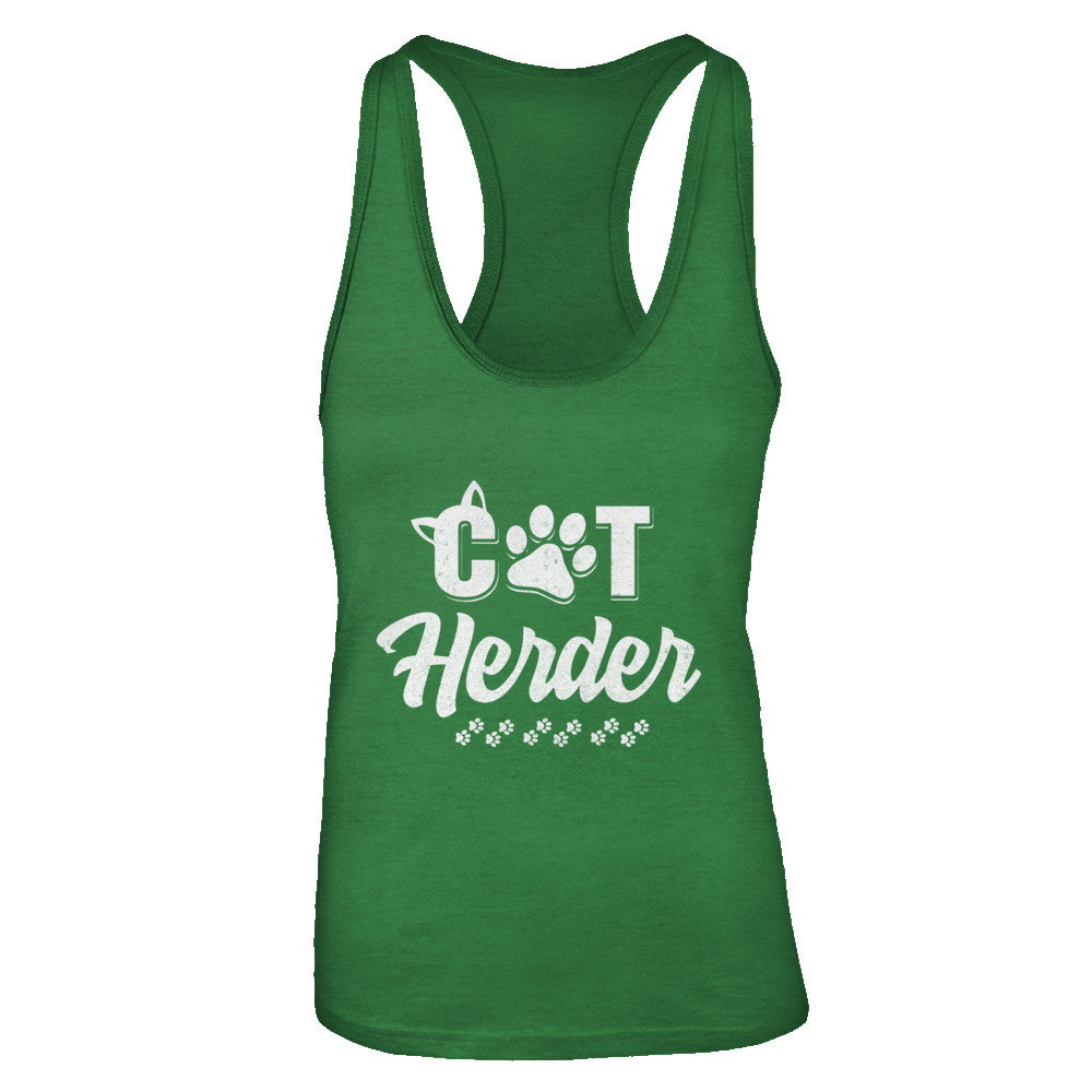 Cat Herder Funny Herding Cats Gift T-Shirt & Tank Top | Teecentury.com