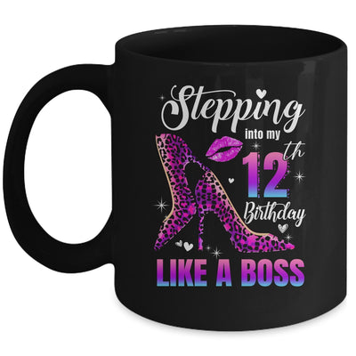 12 And Fabulous High Heels Stepping Into My 12th Birthday Mug | teecentury